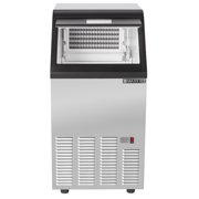Edgecraft MAXX ICE Self-Contained Half Dice Ice Maker, 88 Lb, Silver