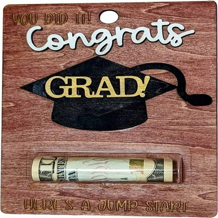

DYTTDO Room Decor Creative Convertin Congrats Grad Card Holder Graduation Money Holders Great Gifts for Less for Party Garden Home Kitchen Office Decoration