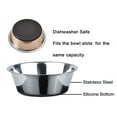 thumbnail image 3 of PEGGY11 No Spill Non-Skid Stainless Steel Deep Dog Bowls, 3 of 3