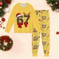 thumbnail image 2 of 67 shirt B'oys Themed Long Sleeve Pajama Cozy Holiday Print Loungewear For K'ids Festive Nightwear Outfit Soft Blend Sleepwear Two Piece Pajamas For C'hildren Comfortable Homewear, 2 of 3