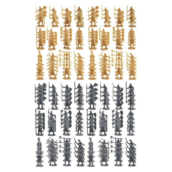 200x Soldiers Figures Decorative Display Toy Dioramas for Beginners