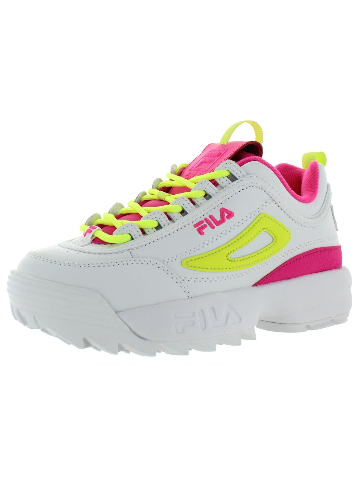 FILA - Fila Womens Disruptor Premium Workout Fitness Running Shoes - Walmart.com - Walmart.com