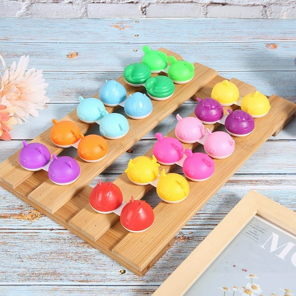 Accesorio para lentes de contacto, portátil, adorable, con forma de animal, contenedor para lentes de contacto, estuche de viaje para lentes de contacto, lo mejor de la línea