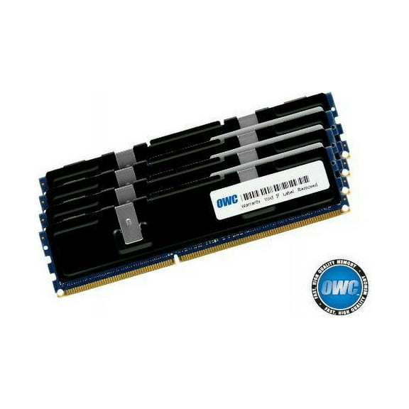 OWC 64GB (4x16GB) DDR3 ECC Registered CL9 PC3-10600 1333MHz SDRAM Memory Upgrade Module Compatible with 2009 2010 2012 Mac Pro Nehalem & Westmere Models (OWC1333D3X9M064)