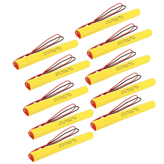 10pc Emergency Lighting Battery Fits Atlite 24-4009  ANIC0625