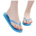 thumbnail image 2 of BONIXOOM House Slippers For Woman Clearance Slip-On Platform V-Day Casual Summer Walking Shoes Women Blue Size 7.5, 2 of 8
