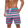 thumbnail image 2 of Awdenio Mens Shorts Swim Trunks with Liner Quick Dry Swimsuit Swim Shorts Phone Pocket Swimwear, 2 of 5