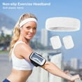 thumbnail image 2 of Shoreew Sweatband Set for Men & Women – Terry Cloth Sports Headband & Wristband Combo, Non-Slip Gym Accessories for Tennis, Yoga, Running & Workouts, 2 of 4