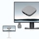 thumbnail image 1 of Adaptador De Duplicación De Pantalla, Interfaz Multimedia HD Tipo C Adaptador De Pantalla Inalámbrico De 50 M De Distancia Para Teléfono, Tableta, Proyector De TV, 1 of 7