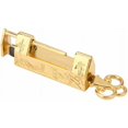 thumbnail image 4 of Mini llave de flor tradicional china con candado, estilo chino para muebles vintage Candado vintage (dorado), 4 of 5