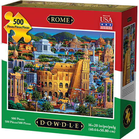- Dowdle Jigsaw Puzzle - Rome - 500 Piece