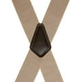 thumbnail image 3 of Suspender Store 2 Inch Wide Clip Suspenders - TAN 48" for 5'9" to 6'2" tall, 3 of 4