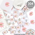 thumbnail image 2 of Big Dot of Happiness Sweet 16 - 16th Birthday Party Candy Favor Sticker Kit - 304 Pieces, 2 of 8