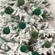 thumbnail image 5 of Christmas Decorations 12 Piece Flocked Christmas Balls Christmas Decoration SetMultiple Styles Of Christmas Tree Decorations Can Also Be Used For Other Party, 5 of 6