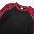 thumbnail image 6 of Herrnalise Christmas Pajamas For Family Matching Family Sets Christmas Casual Printed Top With Bottom Outfits Home Wear Matching Christmas Pjs For Family Black-Kids, 6 of 6