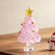 thumbnail image 1 of Mini Handmade Glass Christmas Tree Ornament Small Desktop Crystal Xmas Tree Table Decor For Decoration, 1 of 6