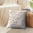 thumbnail image 4 of LALILO Throw Pillow Covers Heart Shape Mrs Mr Bride Groom And Cushion Cover 18" x 18", 494 Pack, 4 of 6