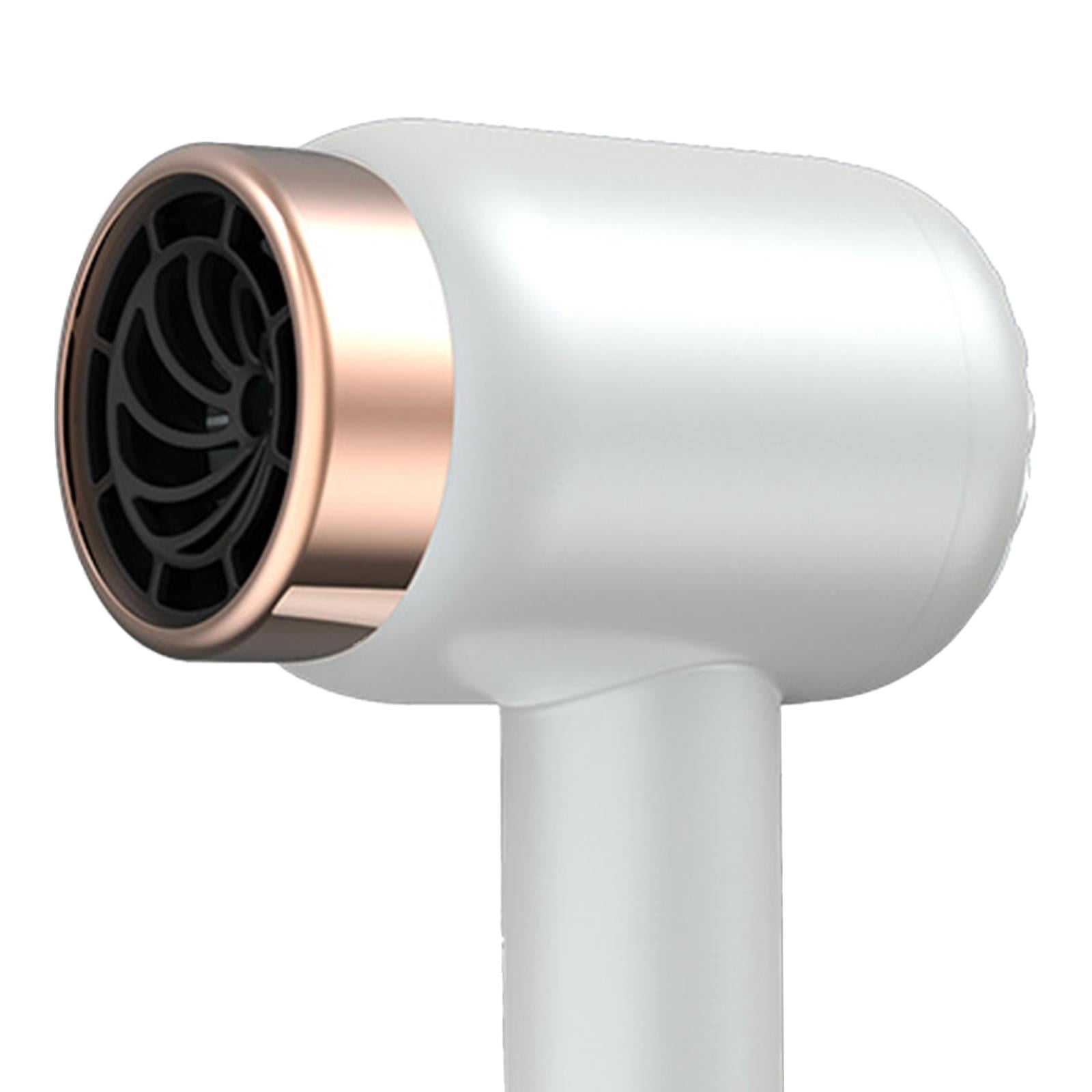 TOOYFUL Travel Hair Dryer Cordless Charging Hair Dryer Quick Dry Hair Care Professional 3 Speeds Hair Blower Powerful for Salon Indoor white