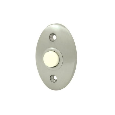 Solid Brass Standard Bell Button (Polished Brass)