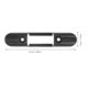 thumbnail image 2 of IFANLANDOR 4Jgo Clip Universal Para Palas Con Tornillo Ideal Para Uso En Kayak Y Canotaje Negro, 2 of 5