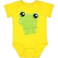 thumbnail image 3 of Inktastic Cute Frog, Little Frog, Baby Frog, Green Frog Boys or Girls Baby Bodysuit, 3 of 5