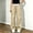 #2Beige, variant on Girls' Cargo Pants: Dual Side Pockets, Loose Casual Fit Back-to-School Pants, Sizes 5–15