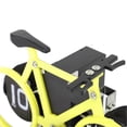 thumbnail image 4 of Vintage Bicycle Flip Desk Clock, Mechanical Retro Battery Powered with Timer and Snooze for Office Home, Yellow, 4 of 4