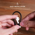 thumbnail image 4 of 2 Paires de Crochets d'Oreille Conçus pour Apple AirPods 1, 2, 3 et Pro, Crochets d'Oreille pour AirPods pour la Course, le Jogging, le Cyclisme, le Gym, 4 of 9