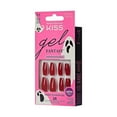 thumbnail image 5 of KISS Gel Fantasy Sculpted Halloween Press-On Nails, Solid Red, Medium, Coffin, 31 Ct., 5 of 7