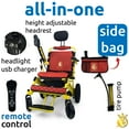 thumbnail image 2 of MAJESTIC IQ-8000 New Remote & Joystick Controlled Mobility Aid Lightweight Foldable Electric Wheelchair, 2 of 6