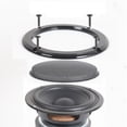 thumbnail image 3 of 2 Pcs 2 inch Speaker Grille Net Dust Cover with Screws DIY Car Audio, 3 of 8