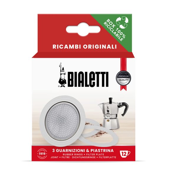 Pièces de Rechange Bialetti Cafetière Moka Express 12 Tasses