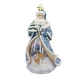 thumbnail image 4 of Kurt S. Adler  7 in. Bellissimo Glass Santa with Tree & Scene Ornament, 4 of 9