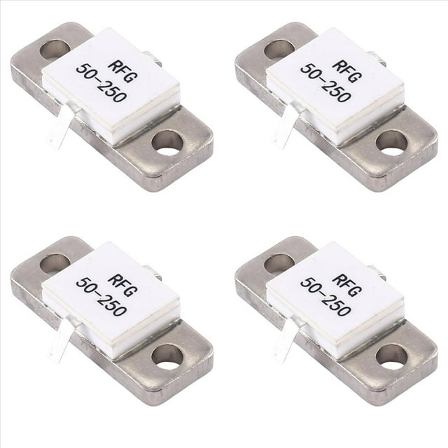 4X 250Watt 50Ohm Flange Resistors RFR 50-250 250W 50Ohm Reference RFP 250-50RM 31-1076 31A1076F RFR 250-50 RFR50-250,4 x Flange Resistors