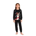 thumbnail image 6 of Bainana Unisex Kids Christmas Pajamas Animals Print Long Sleeve T-Shirt Pants Sleepwear Boys And Girls Daily Casual Outfit Set, Size 2-3 Years, 6 of 8