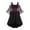03 Hot Pink, variant on Fewfanhot Halloween Dresses for Women Elegant Classy Gothic Elegance Dress: Off-Shoulder Mesh Gown with Corset Lacing & Color-Block Skirt