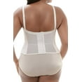 thumbnail image 2 of Goddess Basque à Armatures Adelaide pour Femmes Grande Taille, 40DDD, Blanc, 2 of 4