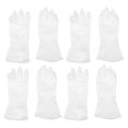 thumbnail image 1 of pares de guantes de limpieza para el hogar, blancos, para lavavajillas, lavado de coches, pintura, baño, inodoro, 1 of 14