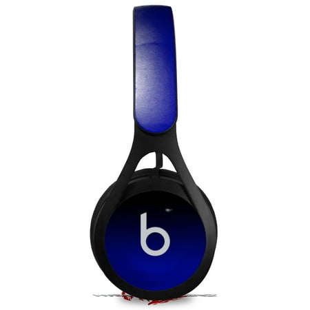 Skin Decal Wrap for Beats EP Smooth Fades Blue Black HEADPHONES NOT