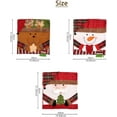 thumbnail image 7 of 2026 New Christmas Chair Covers,Christmas Themed Chair Cover for Dining Chairs,Cute Christmas Chair Decor Decorations for Banquet Kitchen Holiday Party Decor (C), 7 of 7