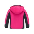 thumbnail image 3 of Wantdo Girl's Waterproof Fleece Skiing Jacket Kid's Warm Winter Coat Rosy 6/7, 3 of 10