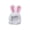 🍒 White_Base#2670, variant on Cat Bunny Ears Hat Costume – White Small Pet Rabbit Ear Cap for Cats, Small Dogs, Polyester Velvet, Adjustable Strap, Easter Halloween Christmas Photos