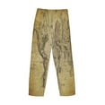 thumbnail image 5 of Kll Mens Pajama Pants For Men,Mens Lounge Pants,Funny Gifts For Men,Men'S Pajama Bottoms-Vintage World Map, 5 of 9