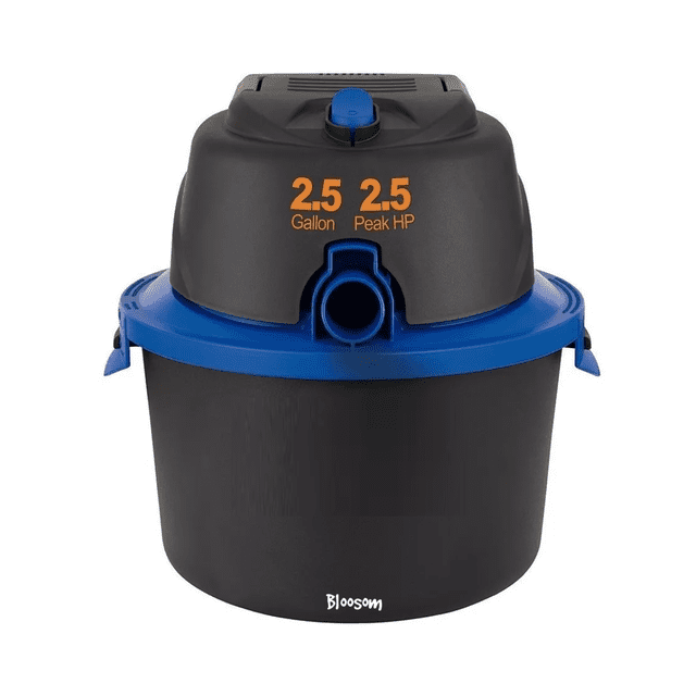 Aspiradora Seco Bloosom - Líquidos 2.5 Gal, 110 V Negro