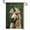 A, variant on XaaKee Garden Flags, Vintage Background Tired Expression Garden Flag, Double-Sided High-Quality White Linen Yard Flags For Pathway Decor, 12x18Inch