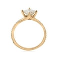 thumbnail image 2 of 1.25CT Princess Cut Diamond Engagement Ring White Yellow or Rose Gold, 2 of 4