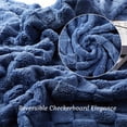 thumbnail image 2 of SUNNY HEAT Sherpa Blanket Twin Size 60"x80" All-Season Lightweight Ultra Soft Bed Blanket Couch, Bed, Sofa, Travel Use, Gift, Classic Blue, 2 of 8
