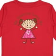 thumbnail image 4 of Inktastic My Grammy Loves Me Girls Long Sleeve Toddler T-Shirt, 4 of 5