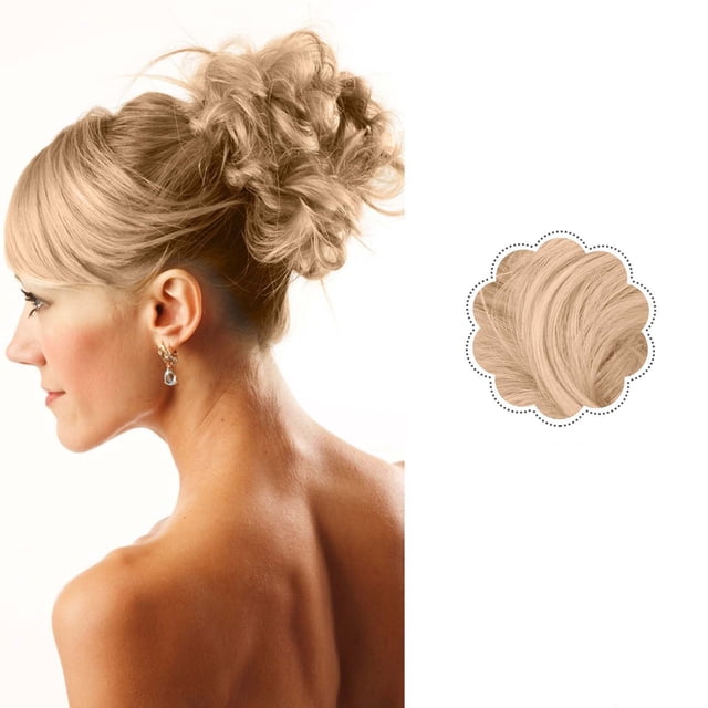 xaoyunyn Pièce de Perruque Pliable Polyvalente avec Style Naturel et Fixation Sécurisée Convient pour le Volume et les Coiffures Tendance, Convient pour la Commodité Quotidienne