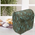 thumbnail image 3 of Botany Stand Mixer Cover, Vertical Layout of Fall Foliage Leaves Along Ethnic Motifs Pattern, Kitchen Appliance Organizer Bag Cover with Pockets, 5 Quarts, Dark Seafoam and Green Brown, by Ambesonne, 3 of 4